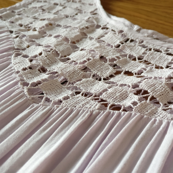 Sleeveless lilac blouse - Picture 4 of 4